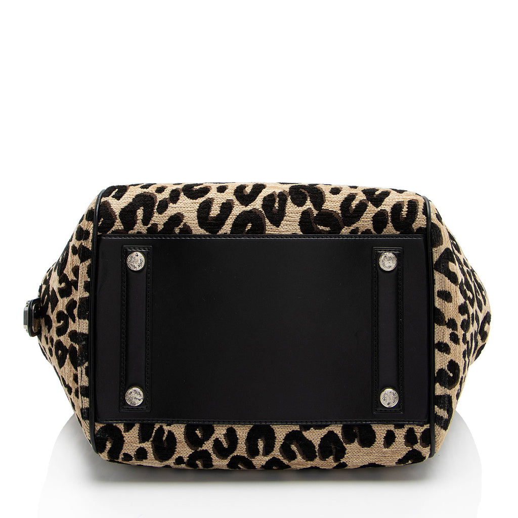 Louis Vuitton Limited Edition Leopard N/S Tote (SHF-bjMQCn)