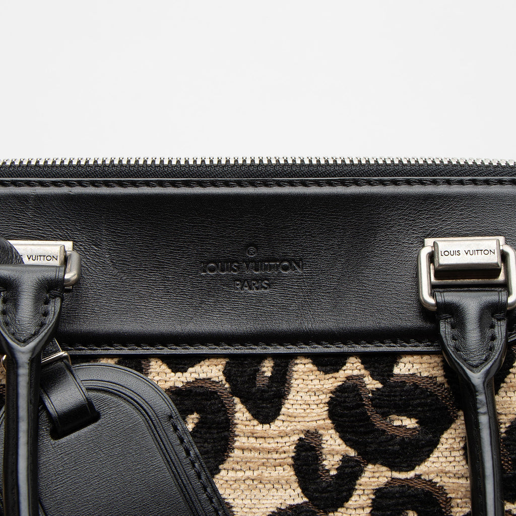 Louis Vuitton Limited Edition Leopard N/S Tote (SHF-bjMQCn)