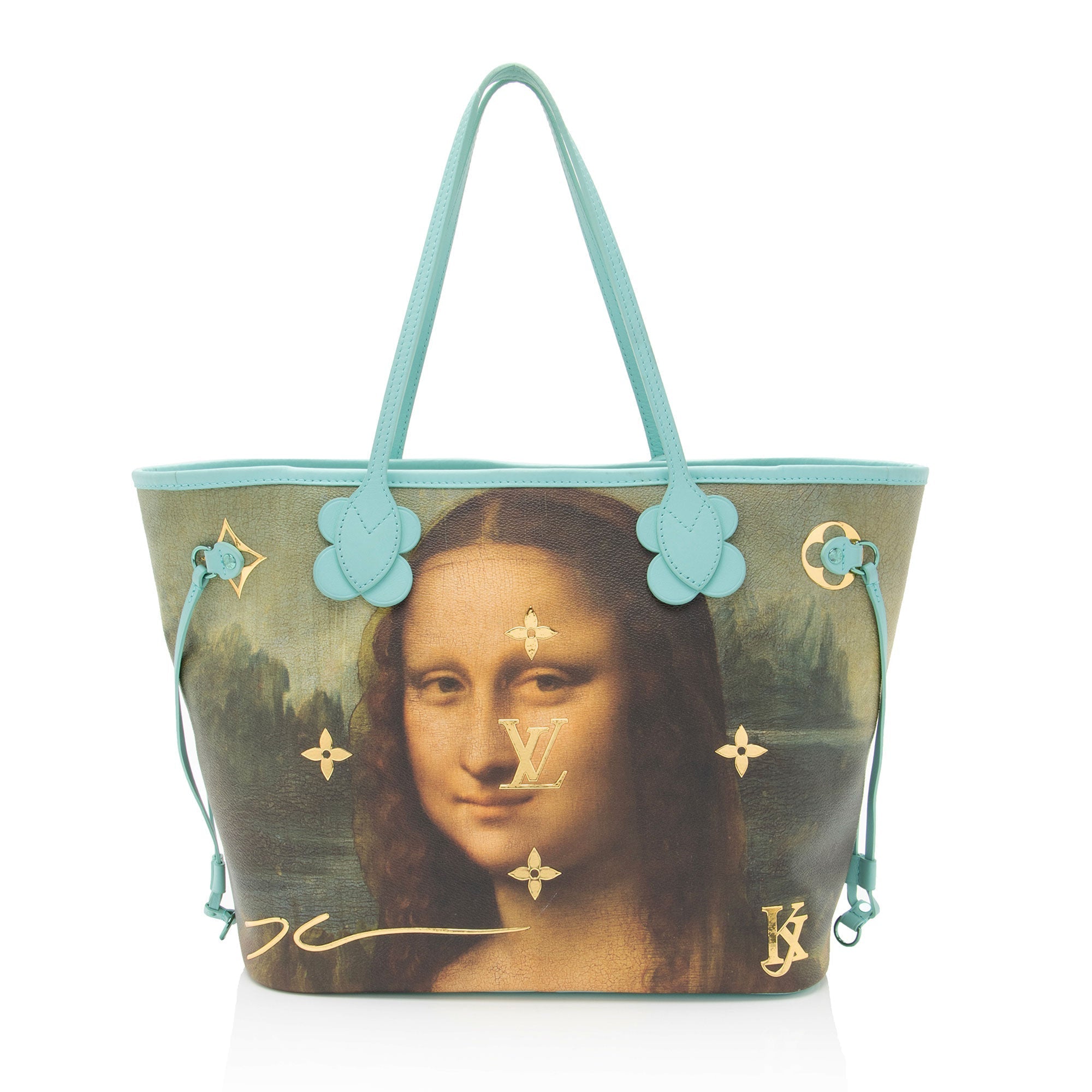 Louis Vuitton Limited Edition Masters Da Vinci Neverfull MM Tote