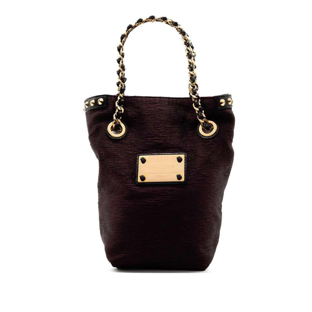 Louis Vuitton Limited Edition Metallic Jacquard Double Jeu Neo Alma Tote