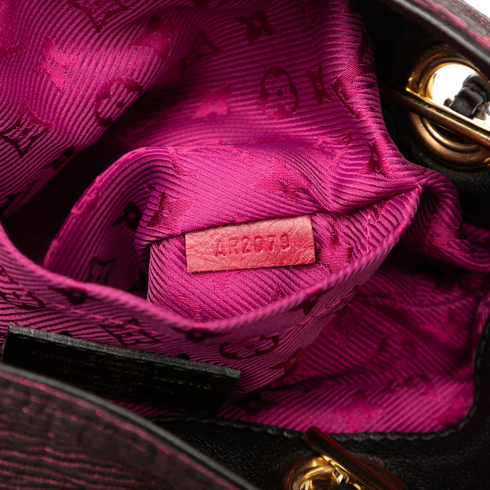 Louis Vuitton Limited Edition Metallic Jacquard Double Jeu Neo Alma Tote