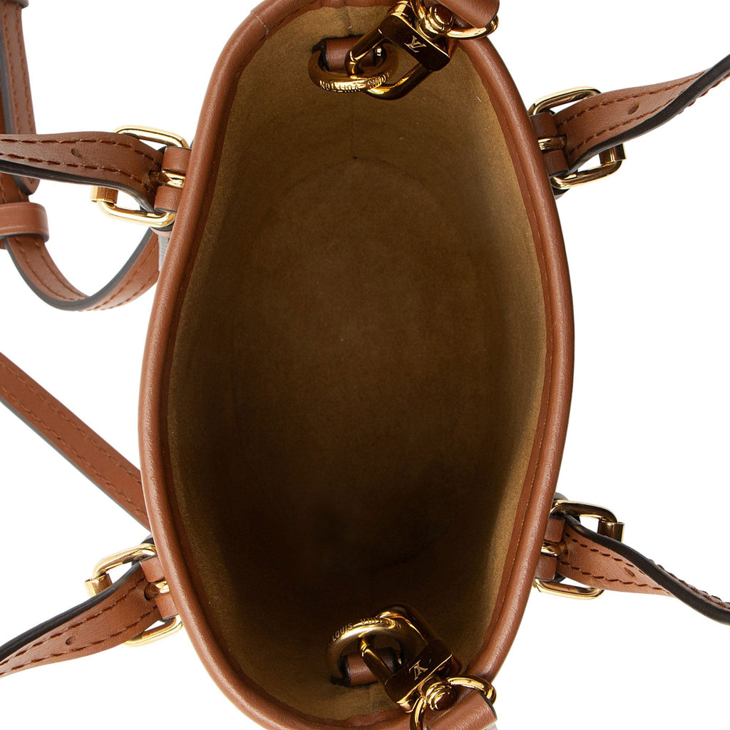 Louis Vuitton Limited Edition Metallic Monogram Canvas Garden Nano Bucket Bag