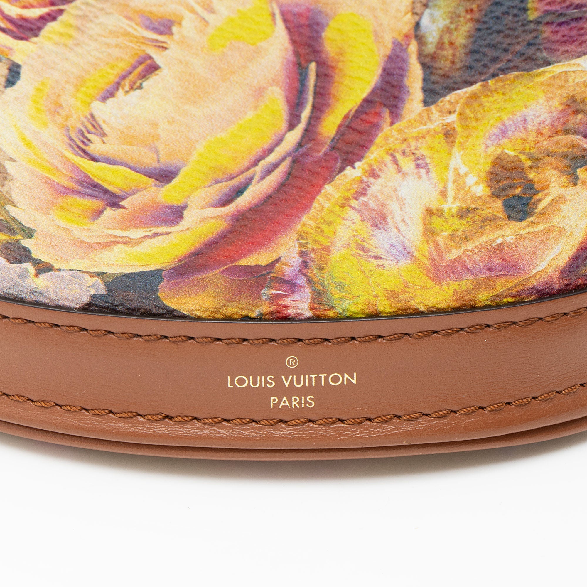 Louis Vuitton Limited Edition Metallic Monogram Canvas Garden Nano Bucket Bag