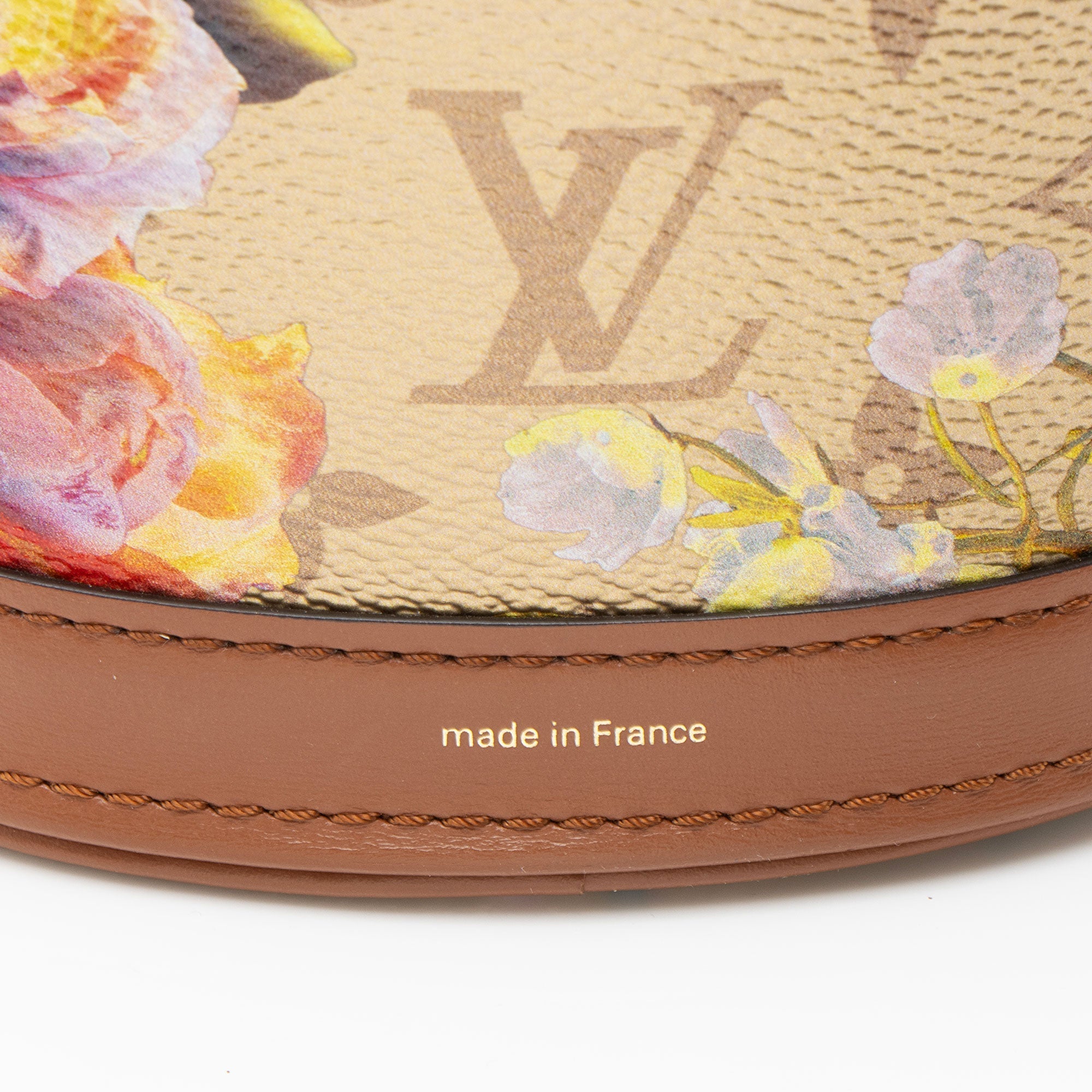 Louis Vuitton Limited Edition Metallic Monogram Canvas Garden Nano Bucket Bag