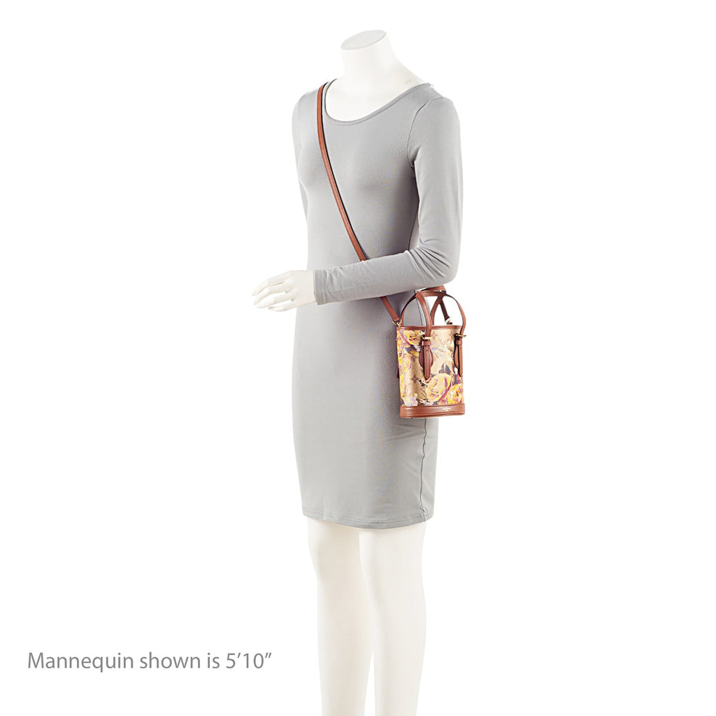 Louis Vuitton Limited Edition Metallic Monogram Canvas Garden Nano Bucket Bag