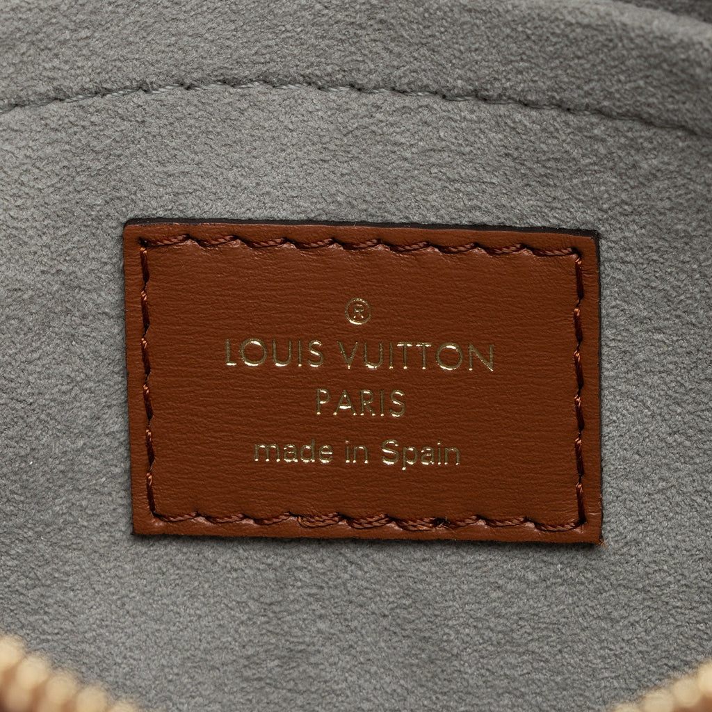 Louis Vuitton Limited Edition Metallic Monogram Canvas Garden Neverfull MM Pochette (SHF-yEBnfJ)