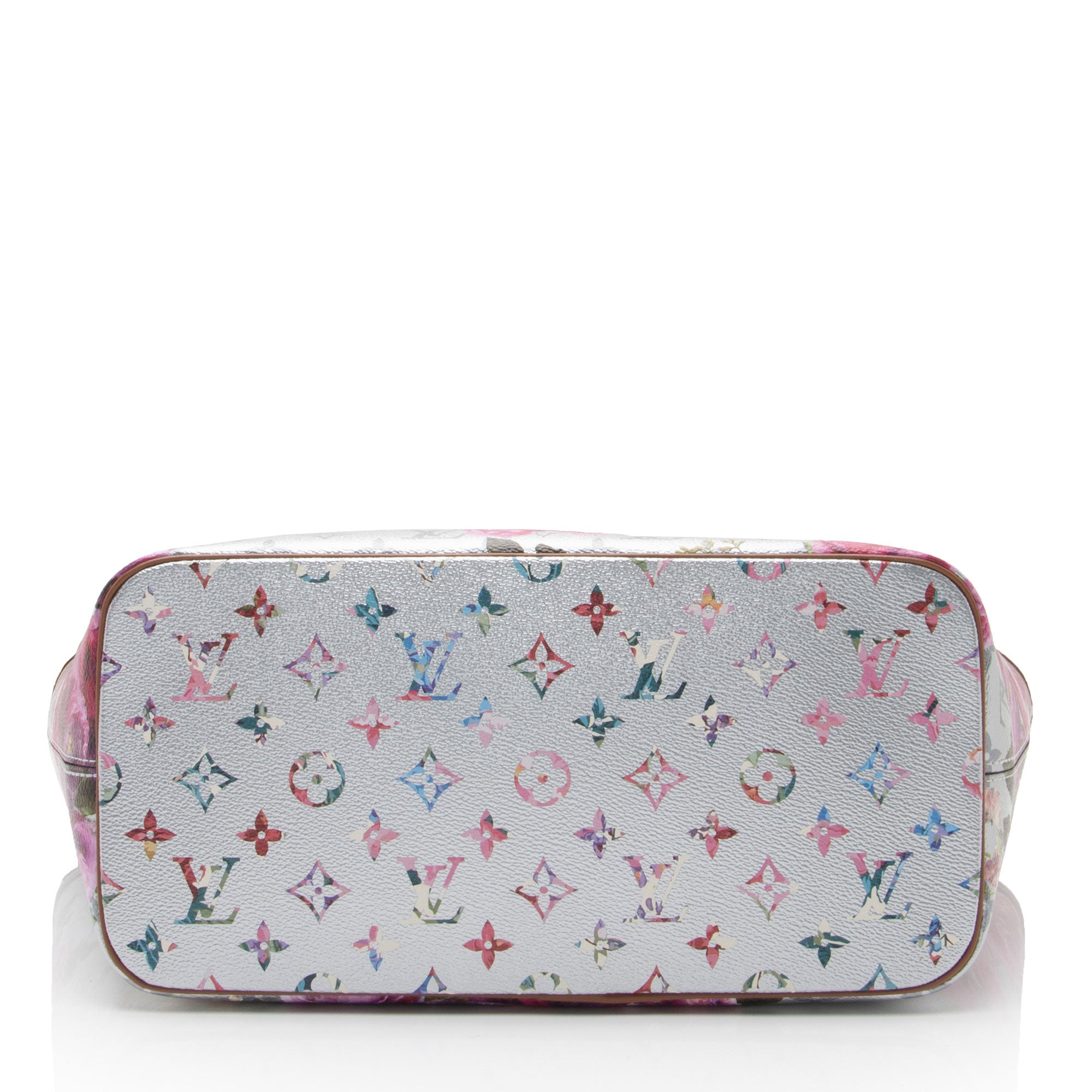 Louis Vuitton Limited Edition Metallic Monogram Canvas Garden Neverfull MM Tote (SHF-ISRJZe)