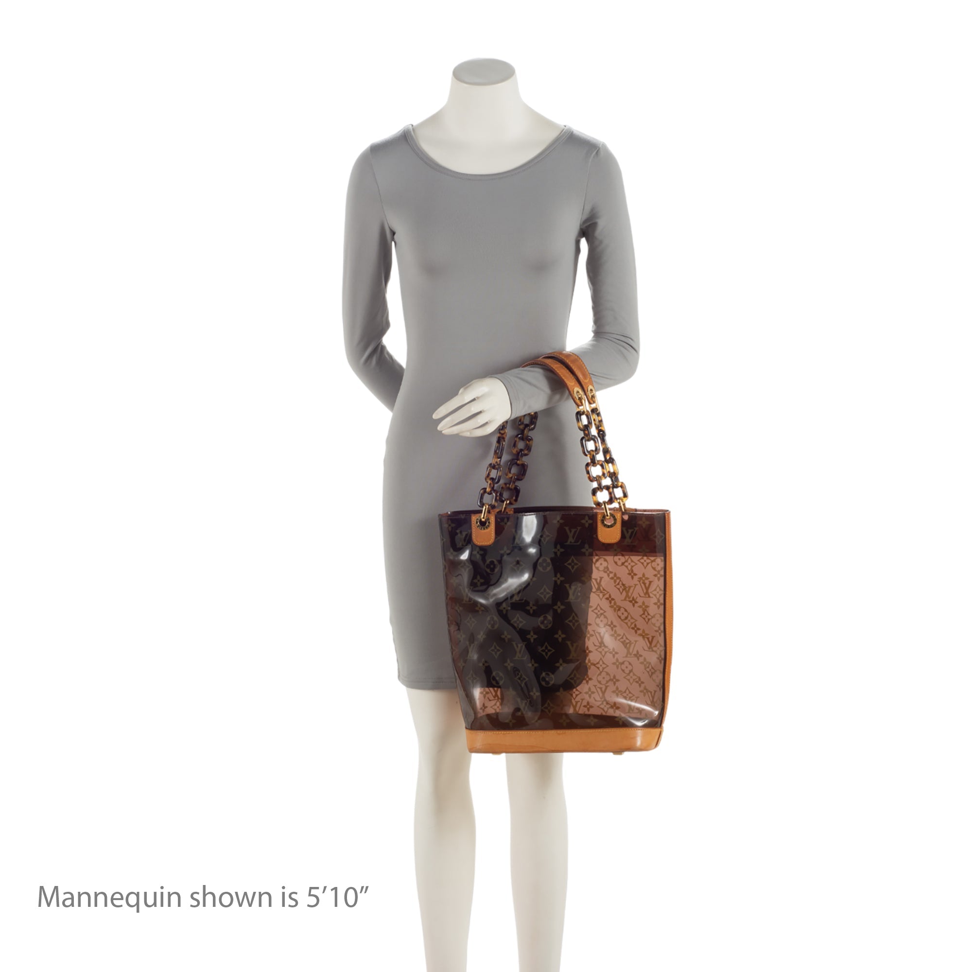 Louis Vuitton Limited Edition Monogram Ambre MM Tote (SHF-16JZJC)
