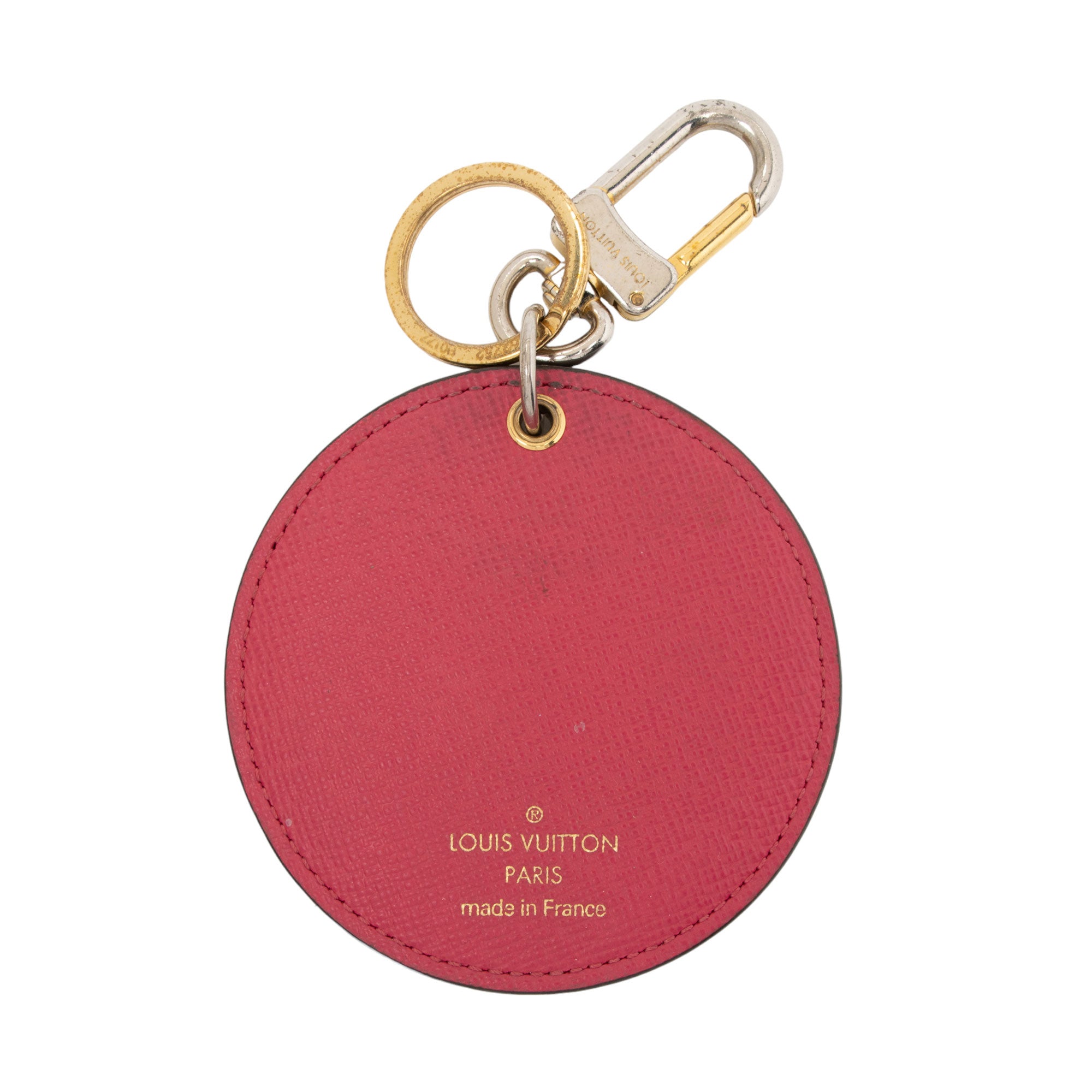Louis Vuitton Limited Edition Monogram Canvas Animation Giraffe Bag Charm (SHF-6k3oux)
