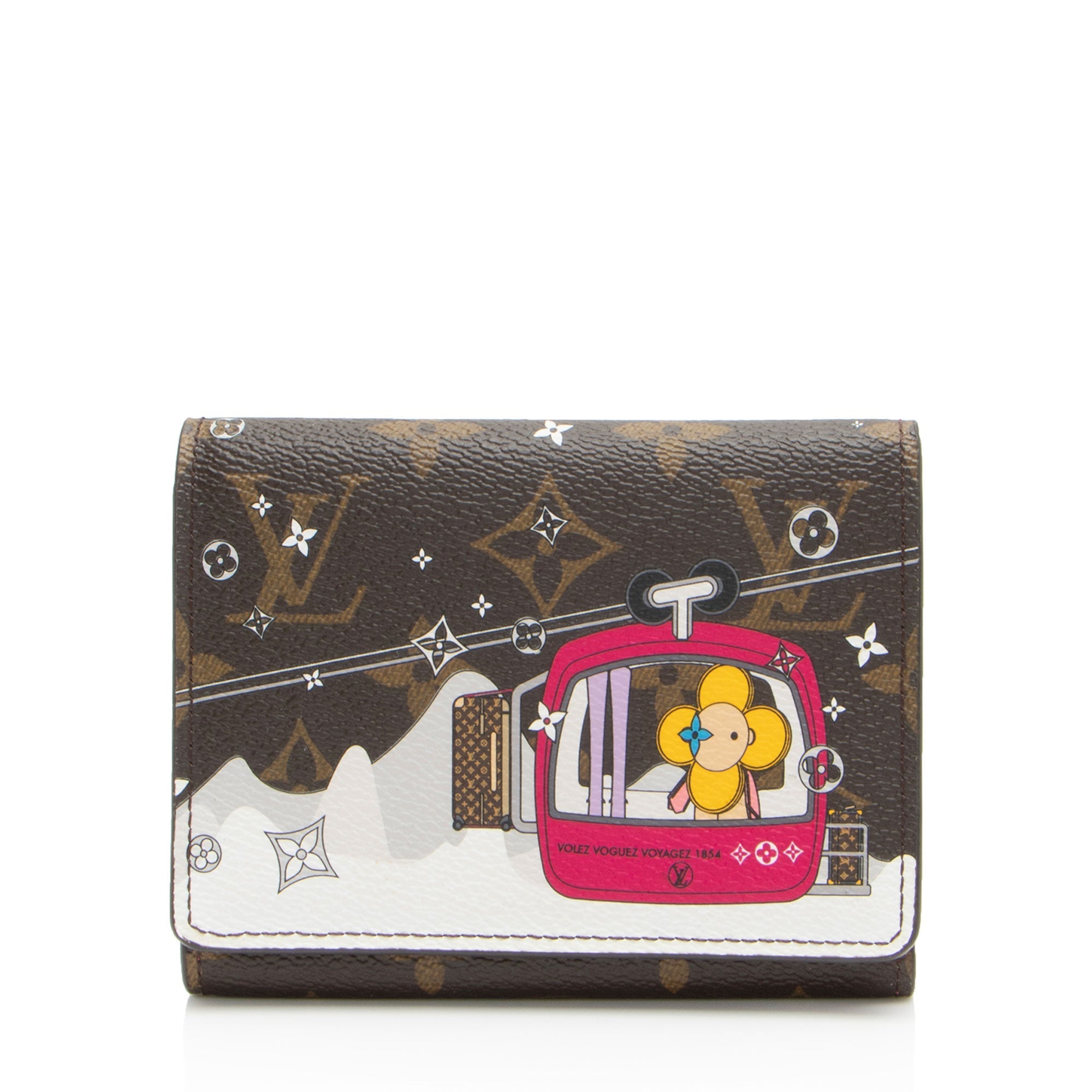 Louis Vuitton Limited Edition Monogram Canvas Vivienne Gondola Victorine Wallet