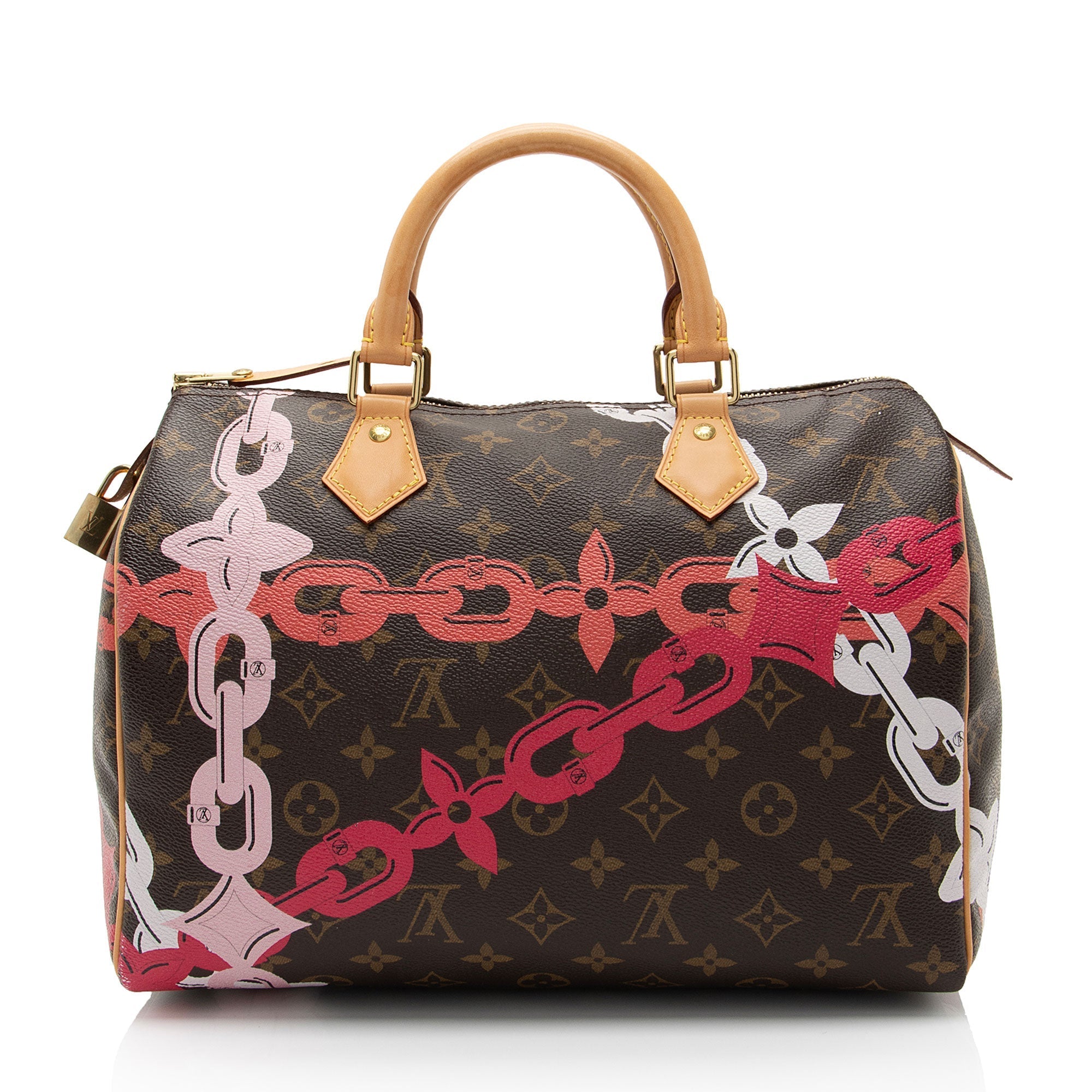 Louis Vuitton Limited Edition Monogram Canvas Bay Speedy 30 Satchel (SHF-yQMKZb)