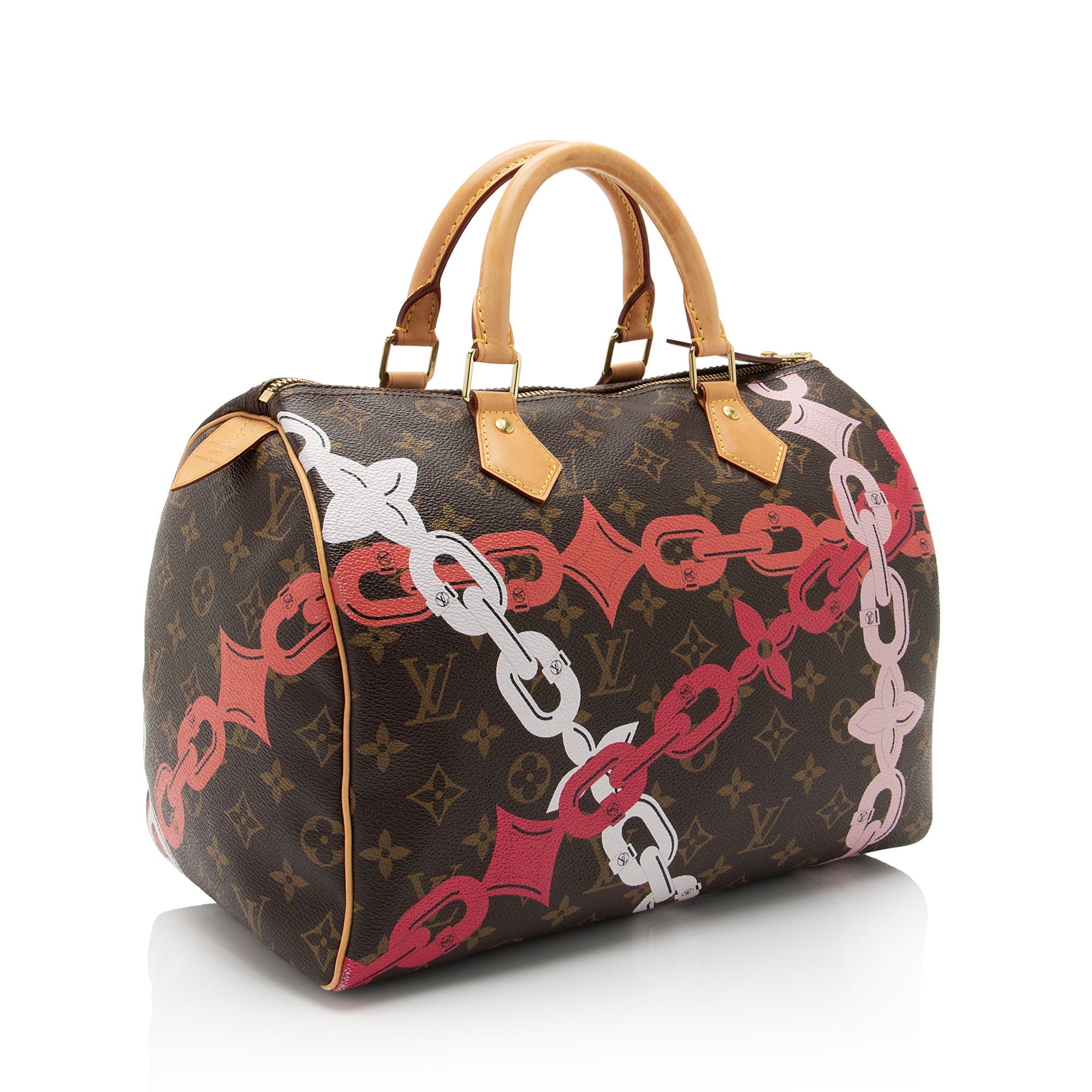 Louis Vuitton Limited Edition Monogram Canvas Bay Speedy 30 Satchel (SHF-yQMKZb)