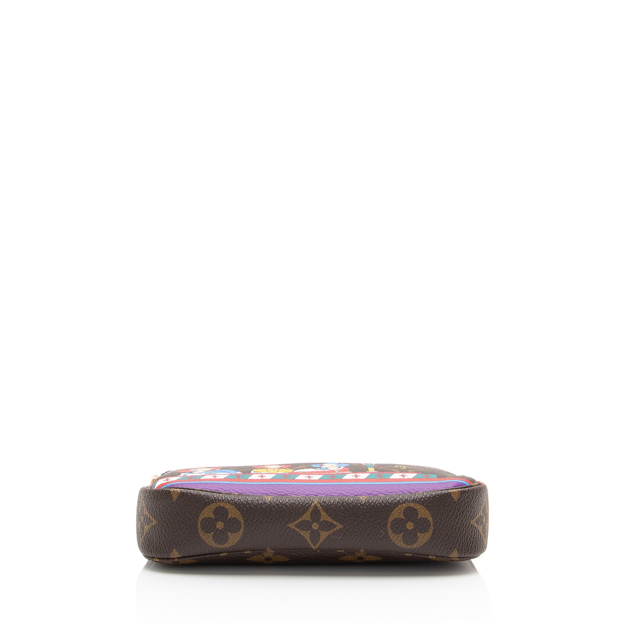 Louis Vuitton Limited Edition Monogram Canvas Bumper Car Mini Pochette Accessoires (SHF-SoGa29)