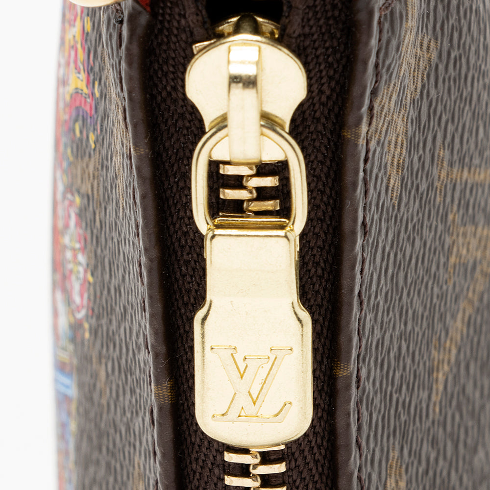 Louis Vuitton Limited Edition Monogram Canvas Bumper Car Mini Pochette Accessoires (SHF-19665)