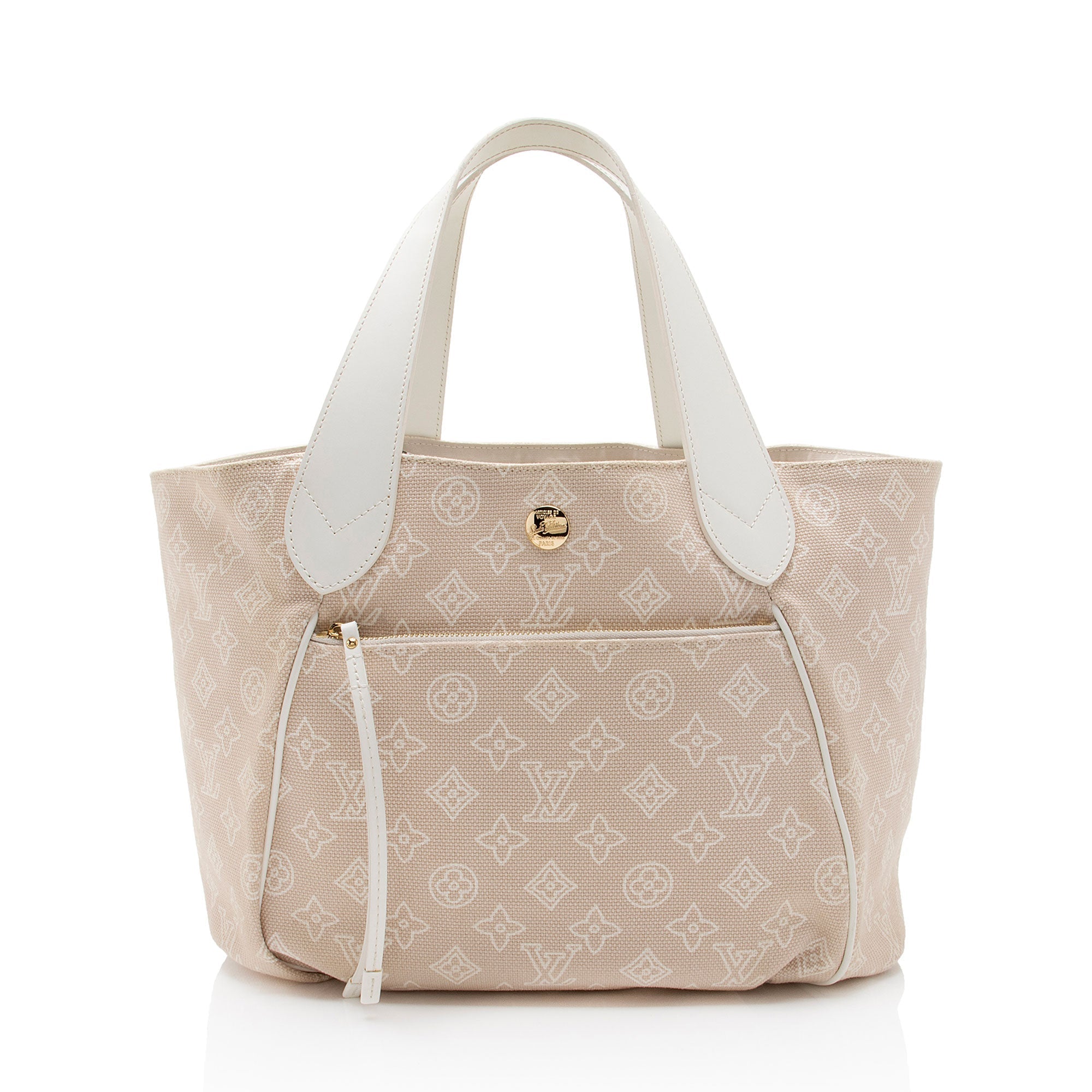 Louis Vuitton Limited Edition Monogram Canvas Cabas Ipanema PM Tote (SHF-zR9ELR)