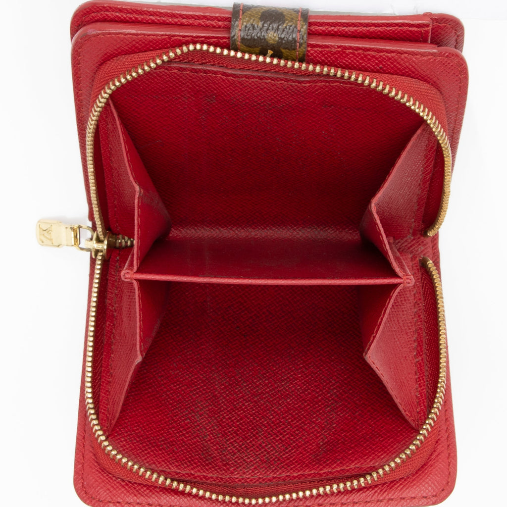Louis Vuitton Limited Edition Monogram Canvas Cerises Compact Zippy Wallet (SHF-UhgjwD)