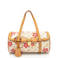 Louis Vuitton Limited Edition Monogram Canvas Cherry Blossom Papillon Satchel (SHF-3p8Y2x)