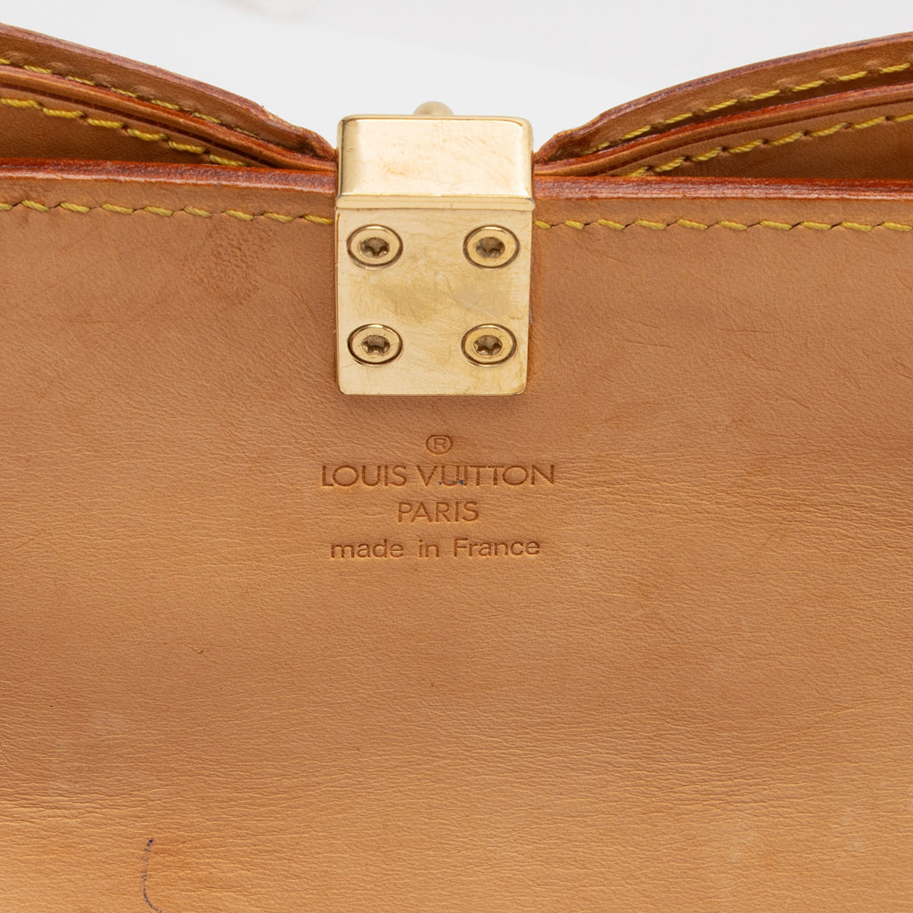 Louis Vuitton Limited Edition Monogram Canvas Cherry Blossom Papillon Satchel (SHF-3p8Y2x)