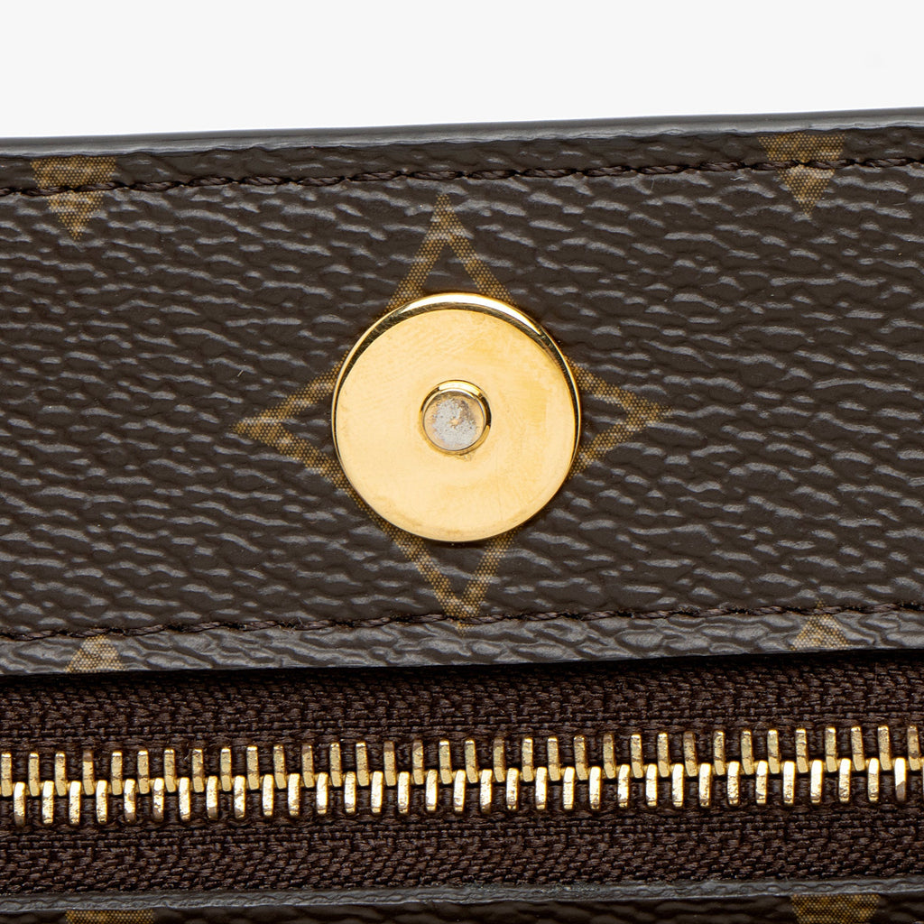 Louis Vuitton Limited Edition Monogram Canvas Christmas Animation Pochette Weekend Bag