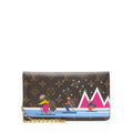 Louis Vuitton Limited Edition Monogram Canvas Christmas Animation Pochette Weekend Bag