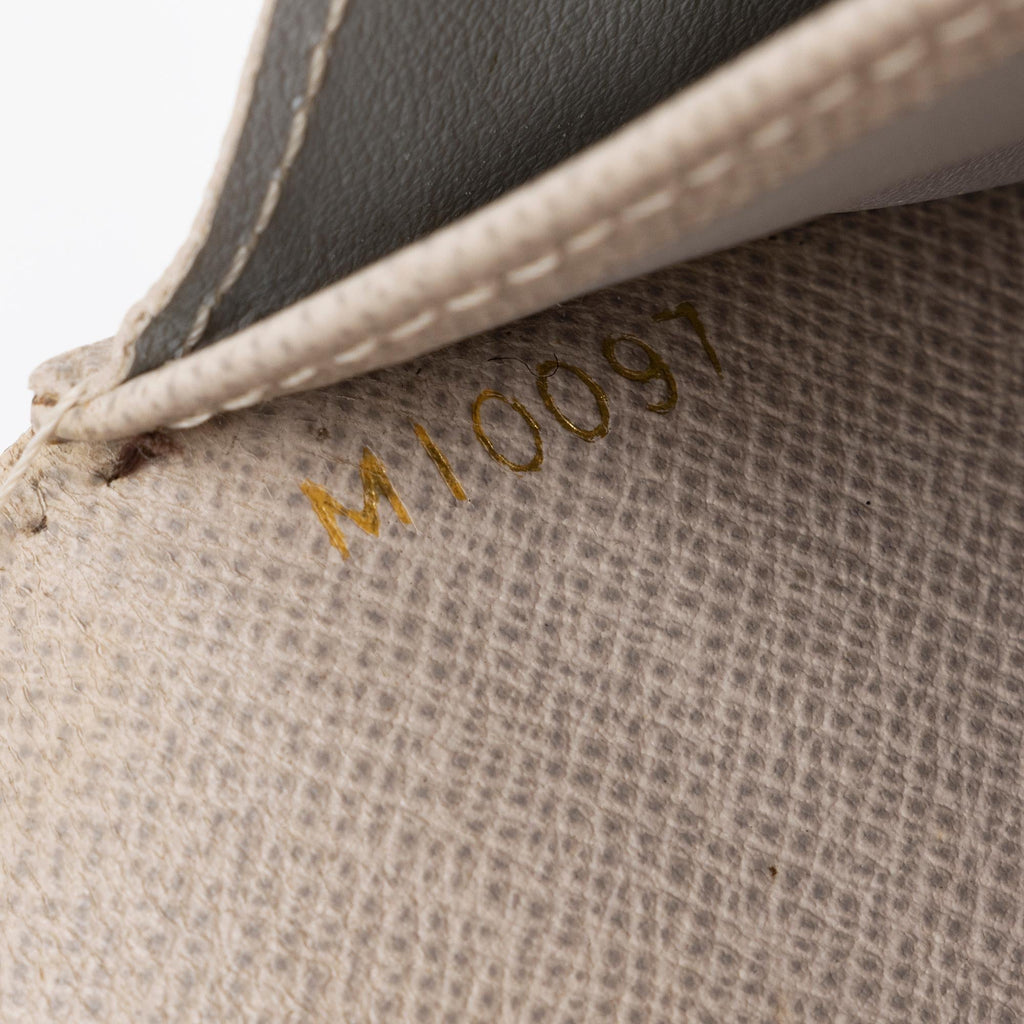 Louis Vuitton Limited Edition Monogram Canvas Dentelle Sarah Wallet (SHF-23597)