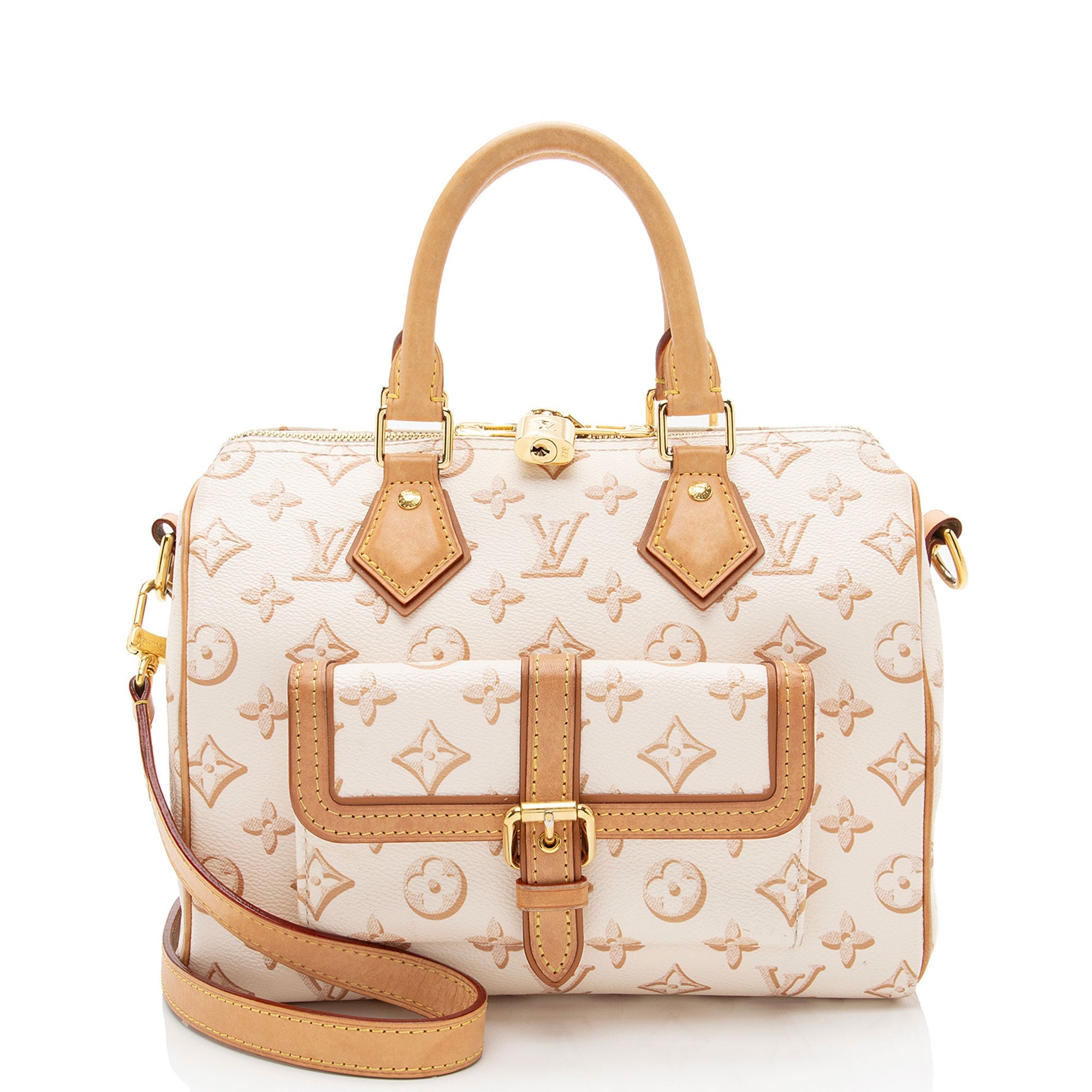 Louis Vuitton Limited Edition Monogram Canvas Fall For Speedy Bandouliere 25 Satchel