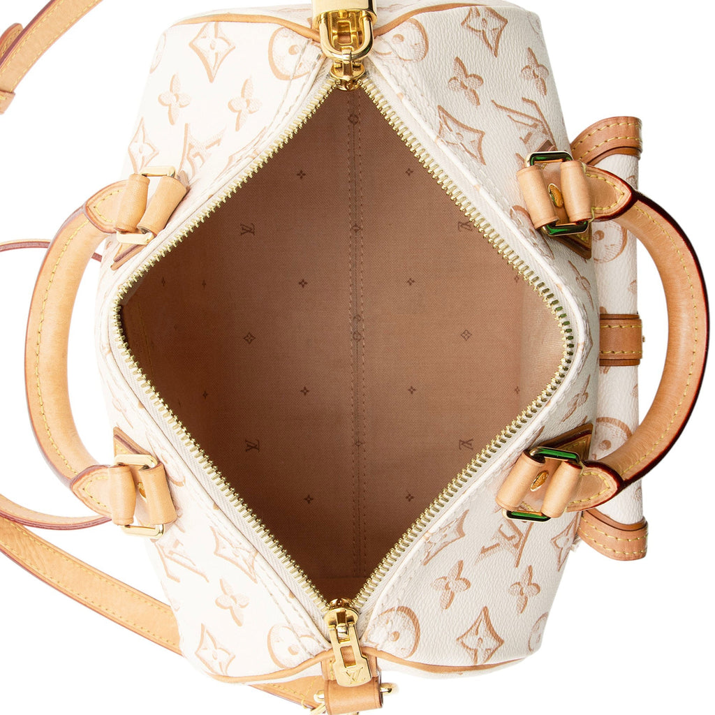 Louis Vuitton Limited Edition Monogram Canvas Fall For Speedy Bandouliere 25 Satchel