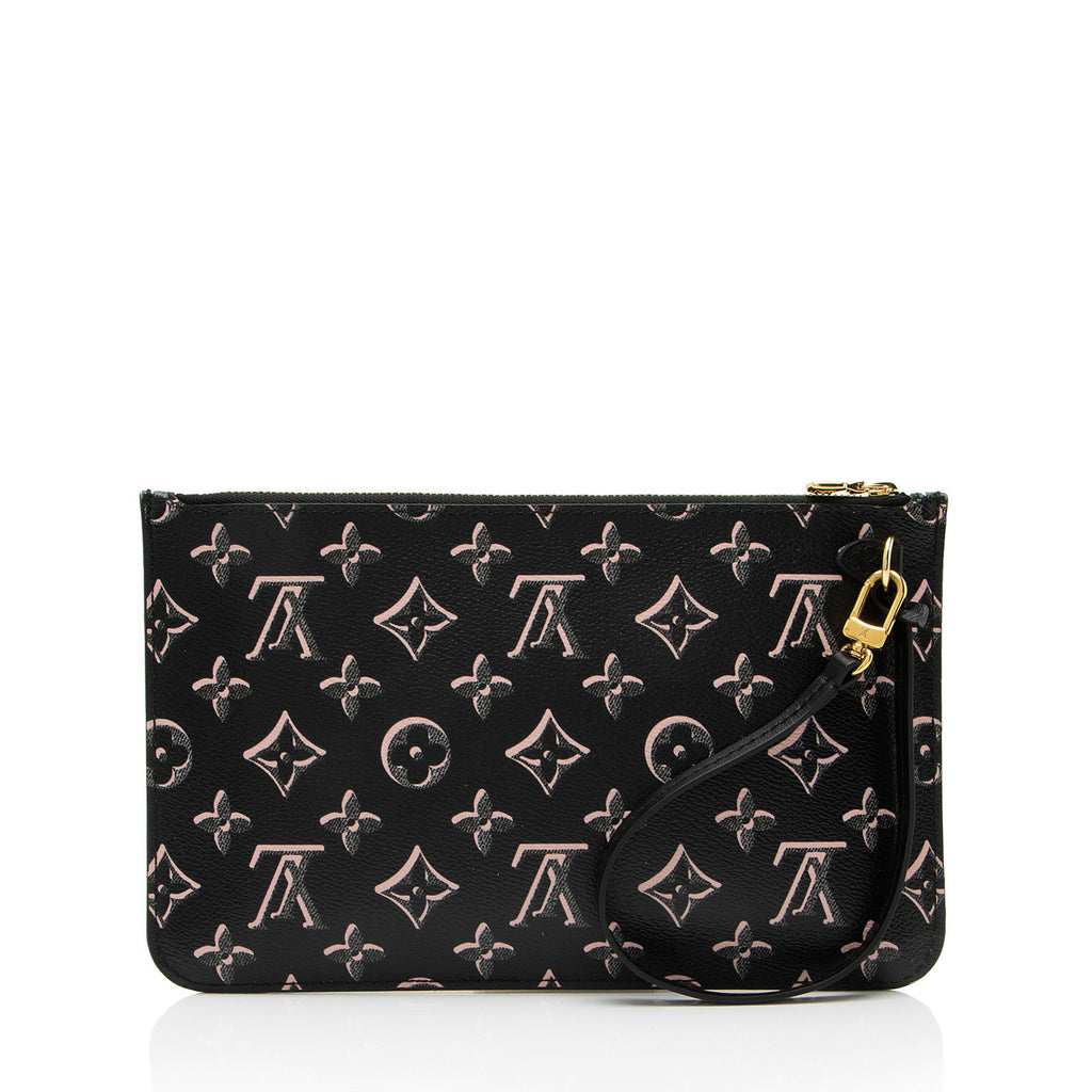 Louis Vuitton Limited Edition Monogram Canvas Fall For You Neverfull MM Pochette