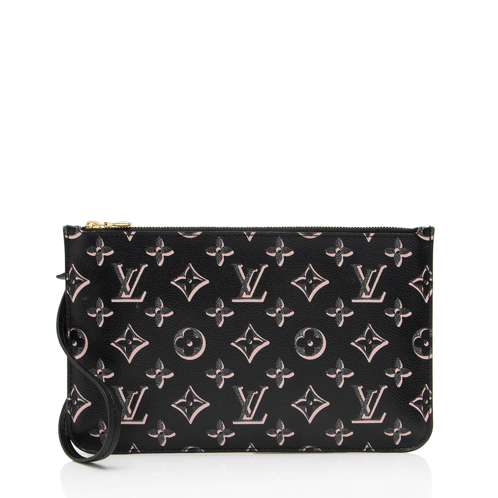 Louis Vuitton Limited Edition Monogram Canvas Fall For You Neverfull MM Pochette