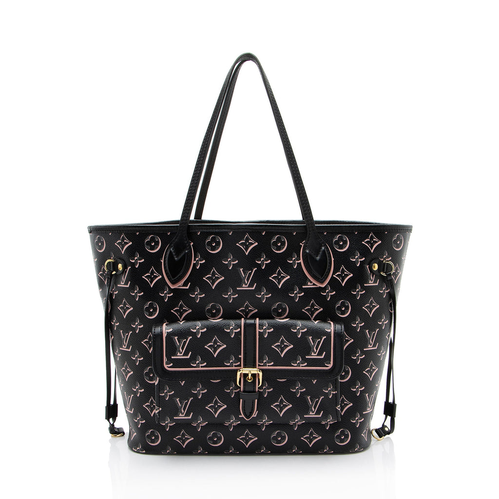 Louis Vuitton Limited Edition Monogram Canvas Fall For You Neverfull MM Tote