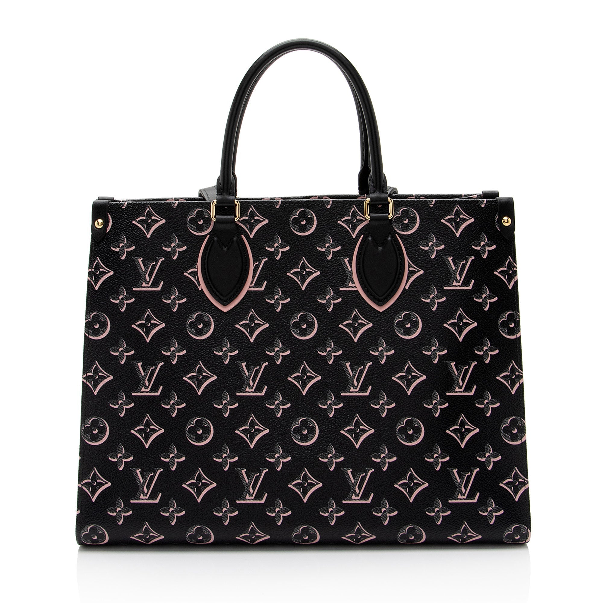 Louis Vuitton Limited Edition Monogram Canvas Fall For You Onthego MM Tote (SHF-5wj4Ba)