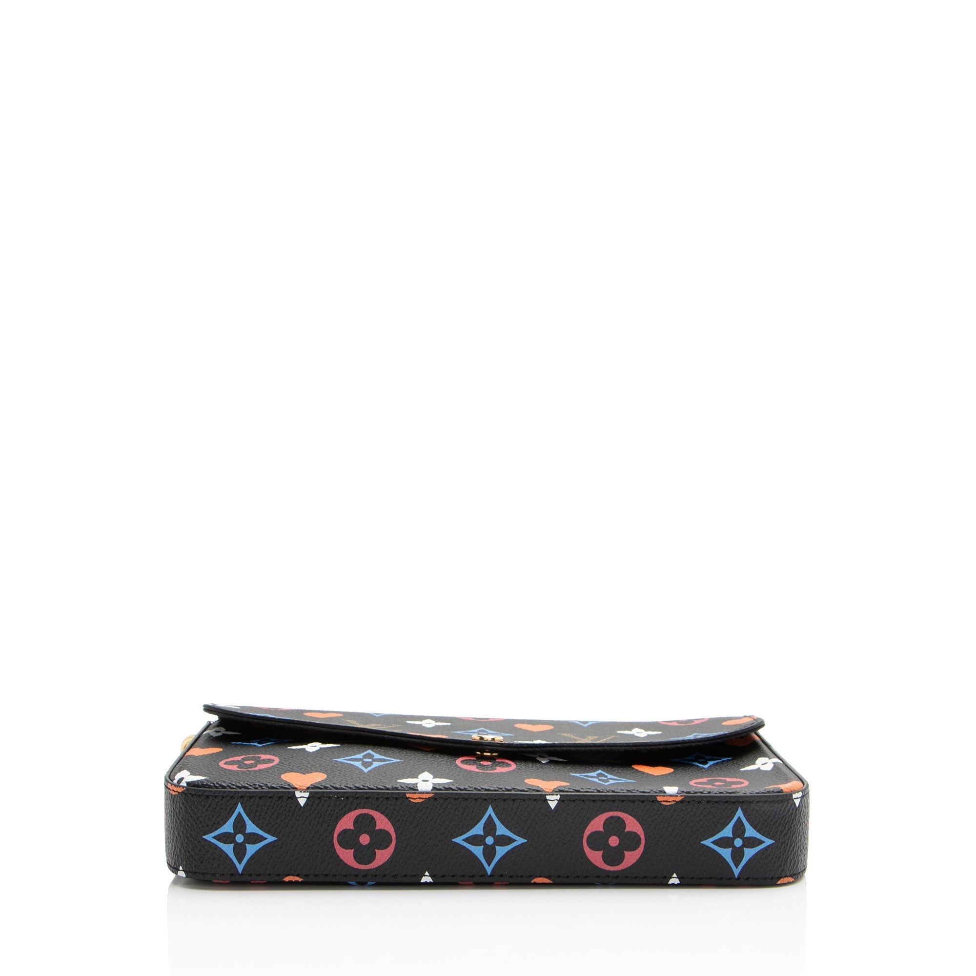 Louis Vuitton Limited Edition Monogram Canvas Game On Felicie Pochette