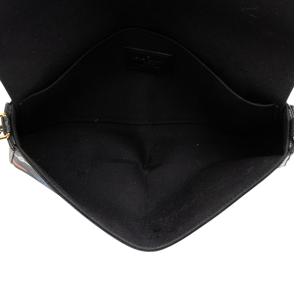 Louis Vuitton Limited Edition Monogram Canvas Game On Felicie Pochette