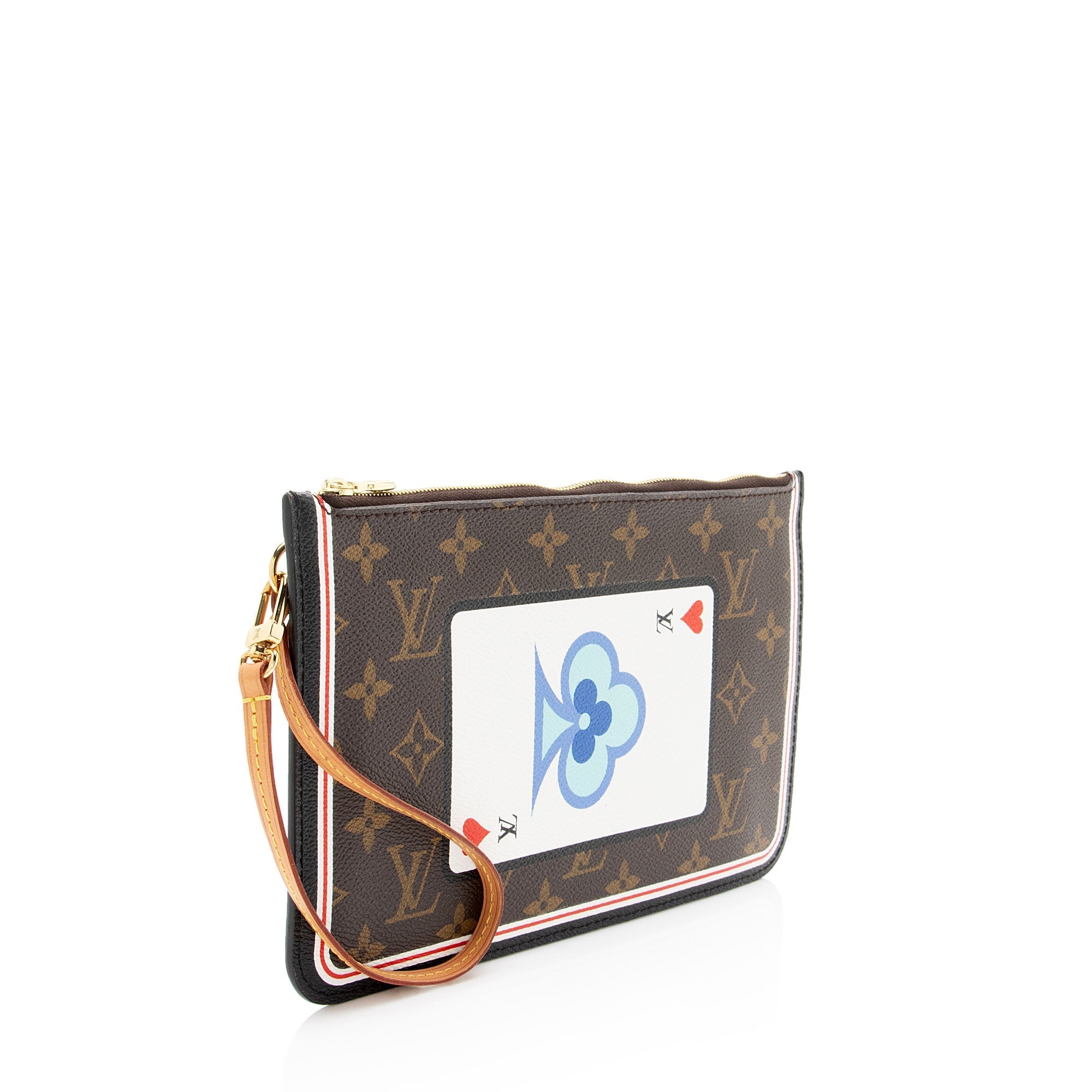 Louis Vuitton Limited Edition Monogram Canvas Game On Neverfull MM Pochette