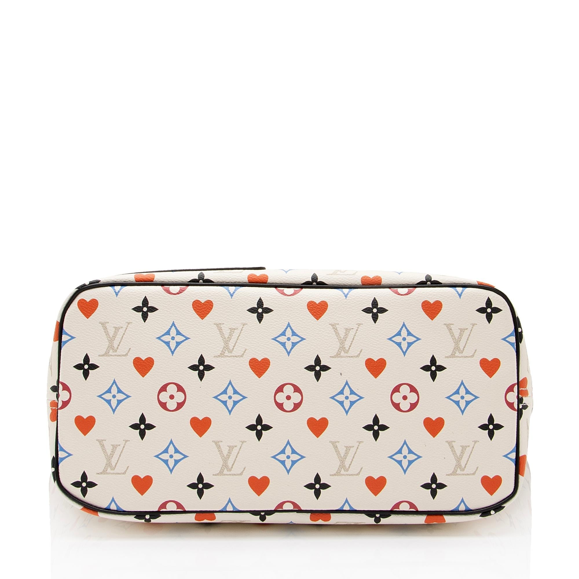 Louis Vuitton Limited Edition Monogram Canvas Game On Neverfull MM Tote