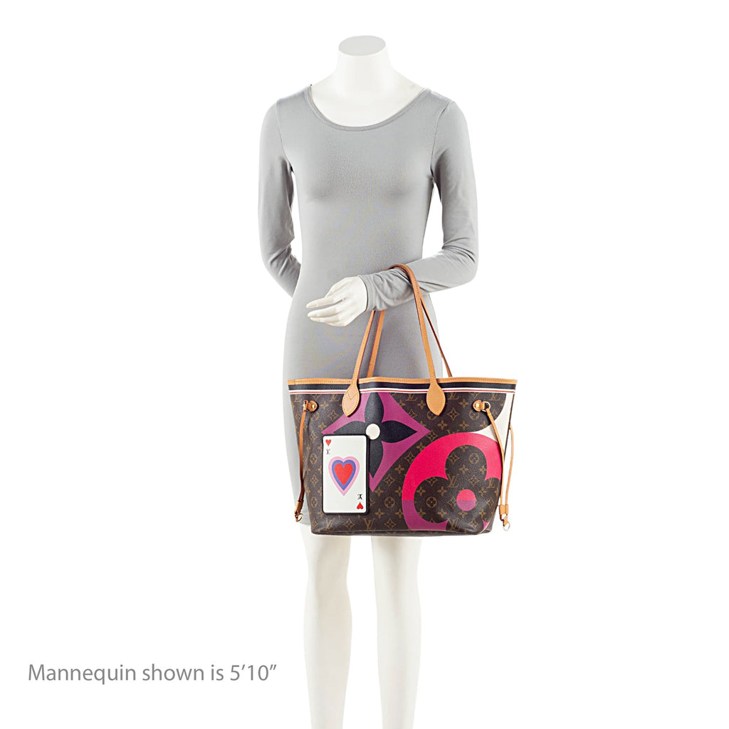 Louis Vuitton Limited Edition Monogram Canvas Game On Neverfull MM Tote