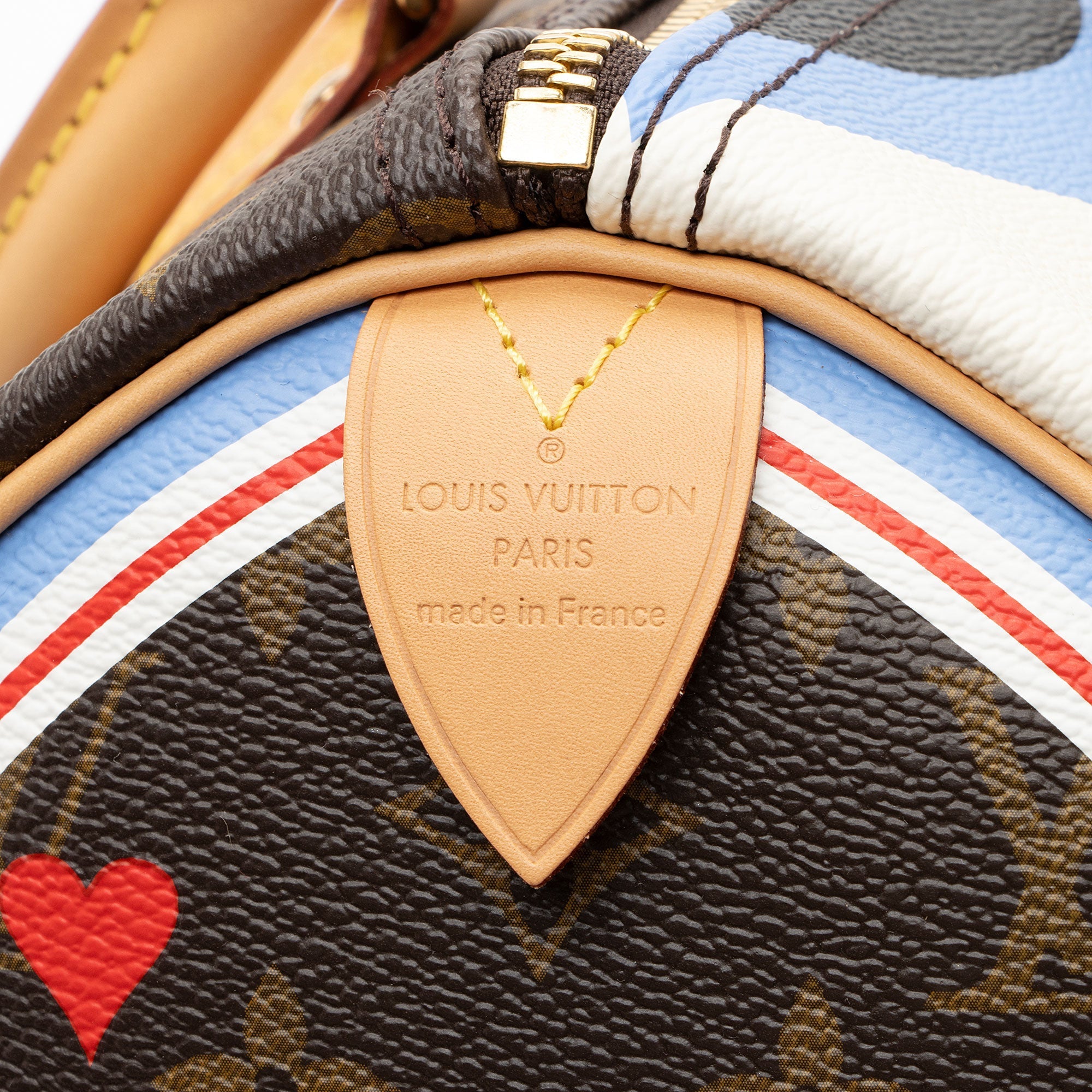 Louis Vuitton Limited Edition Monogram Canvas Game On Speedy Bandouliere 30 Satchel