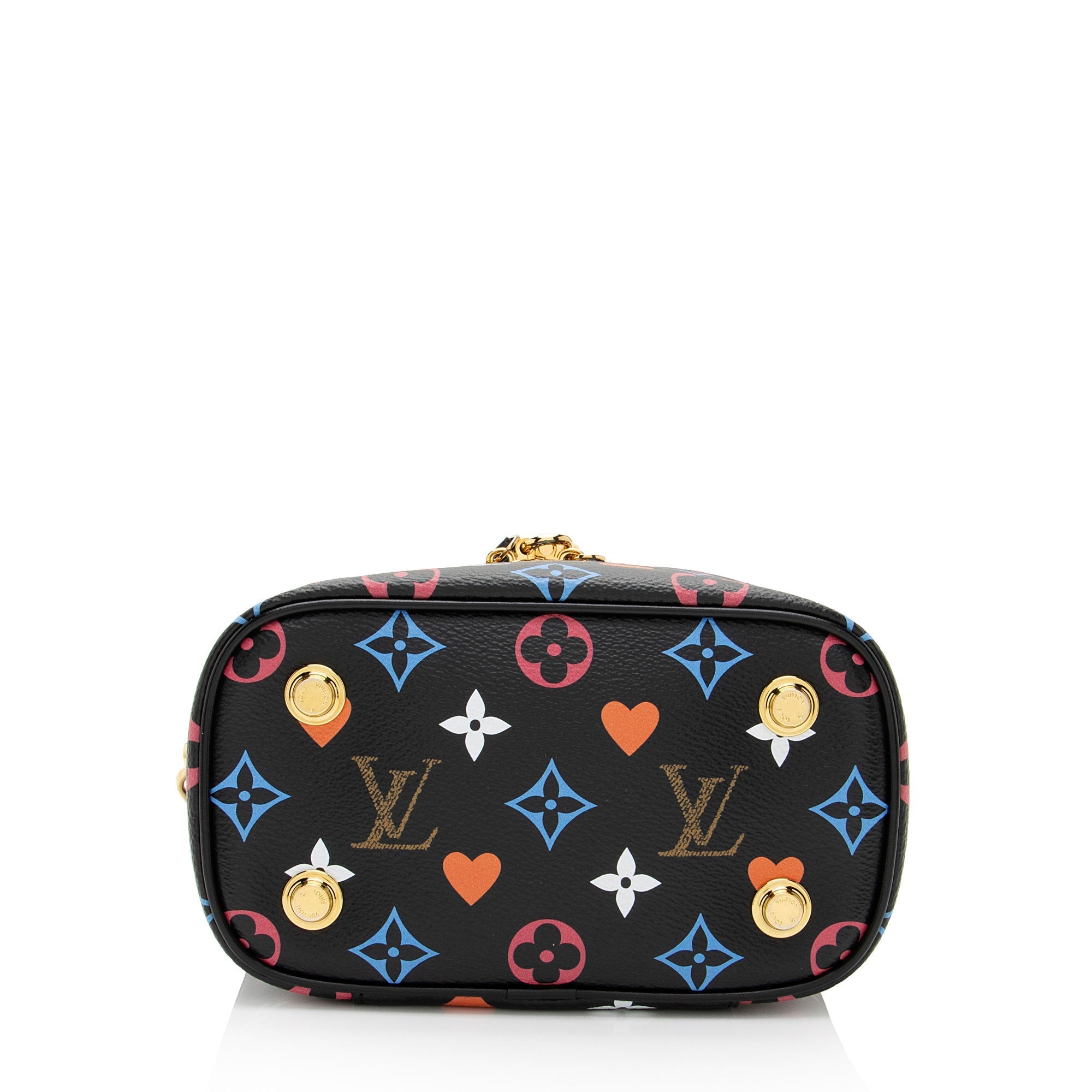 Louis Vuitton Limited Edition Monogram Canvas Game On Vanity PM Shoulder Bag