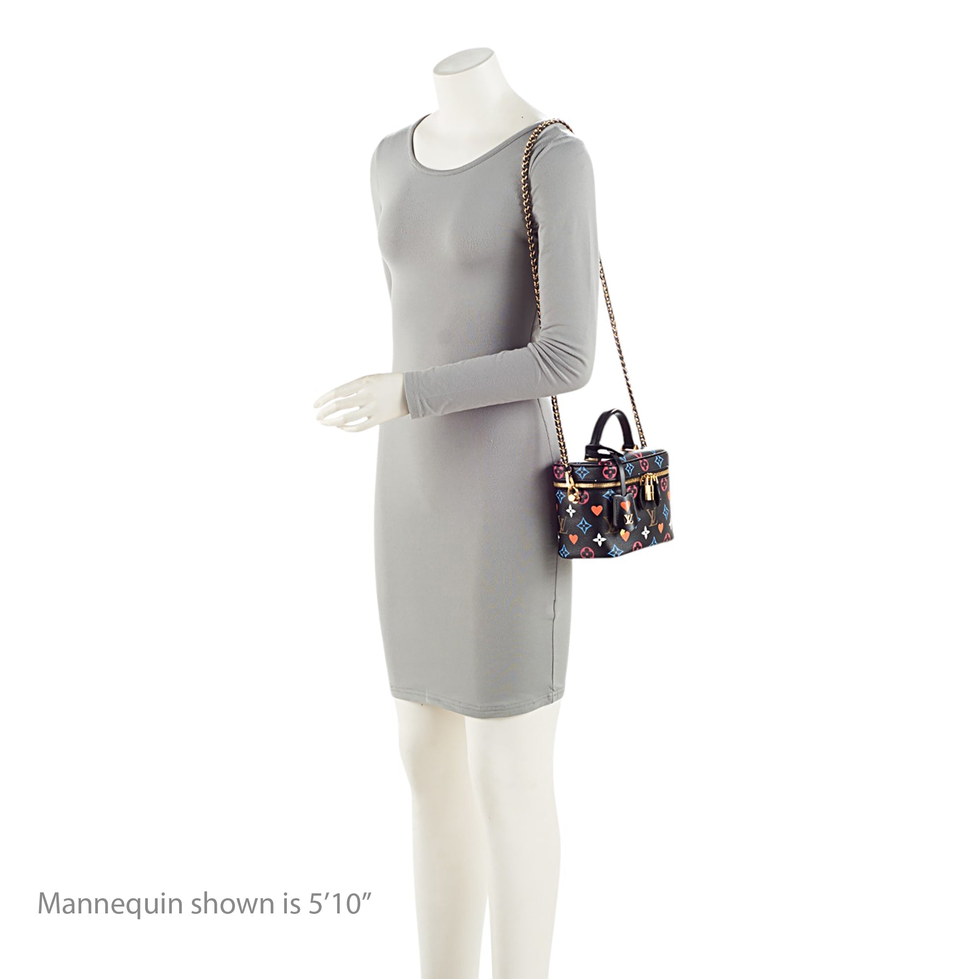 Louis Vuitton Limited Edition Monogram Canvas Game On Vanity PM Shoulder Bag