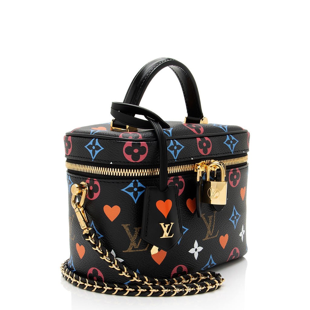 Louis Vuitton Limited Edition Monogram Canvas Game On Vanity PM Shoulder Bag