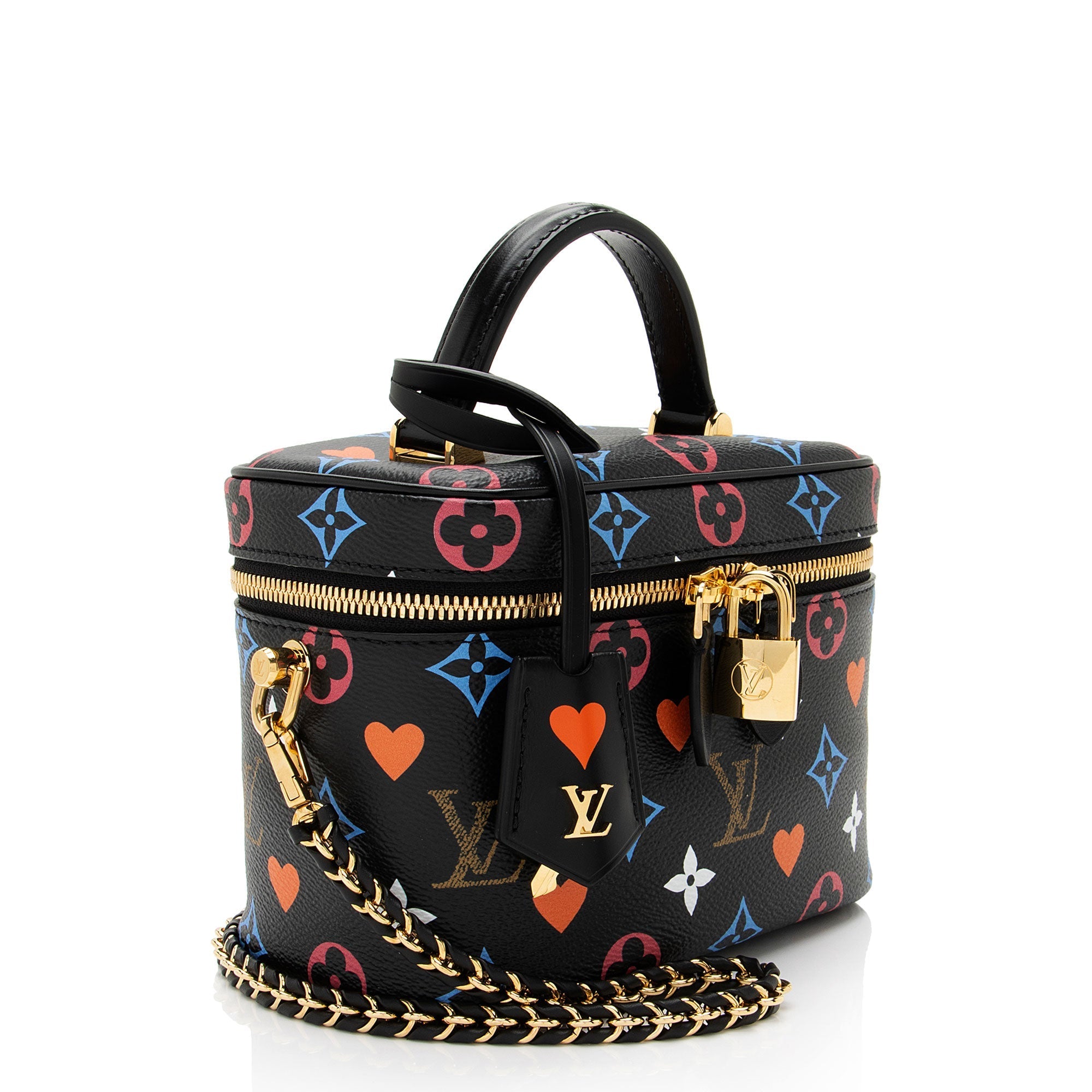 Louis Vuitton Limited Edition Monogram Canvas Game On Vanity PM Shoulder Bag