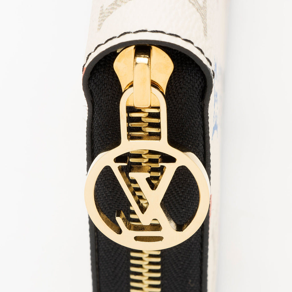 Louis Vuitton Limited Edition Monogram Canvas Game On Zippy Wallet
