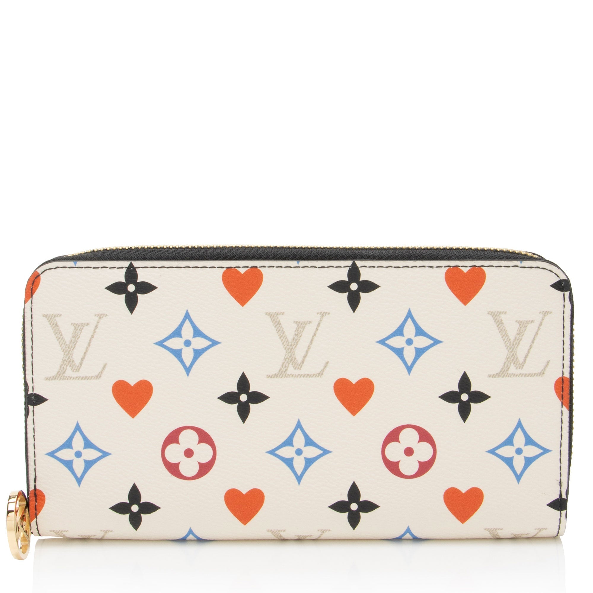 Louis Vuitton Limited Edition Monogram Canvas Game On Zippy Wallet