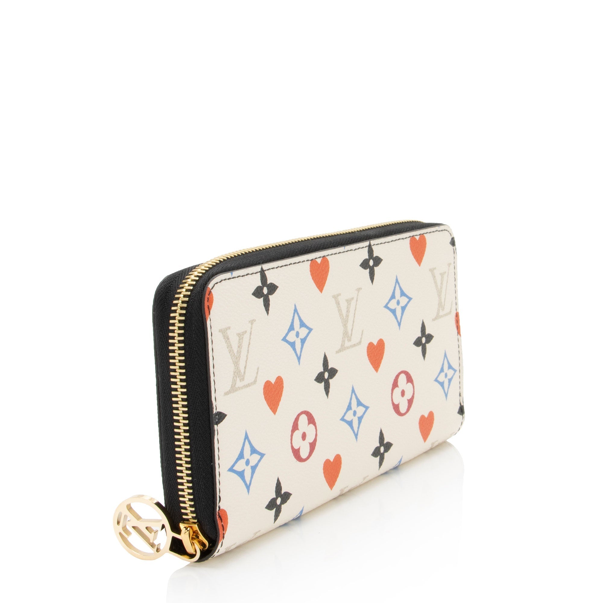 Louis Vuitton Limited Edition Monogram Canvas Game On Zippy Wallet