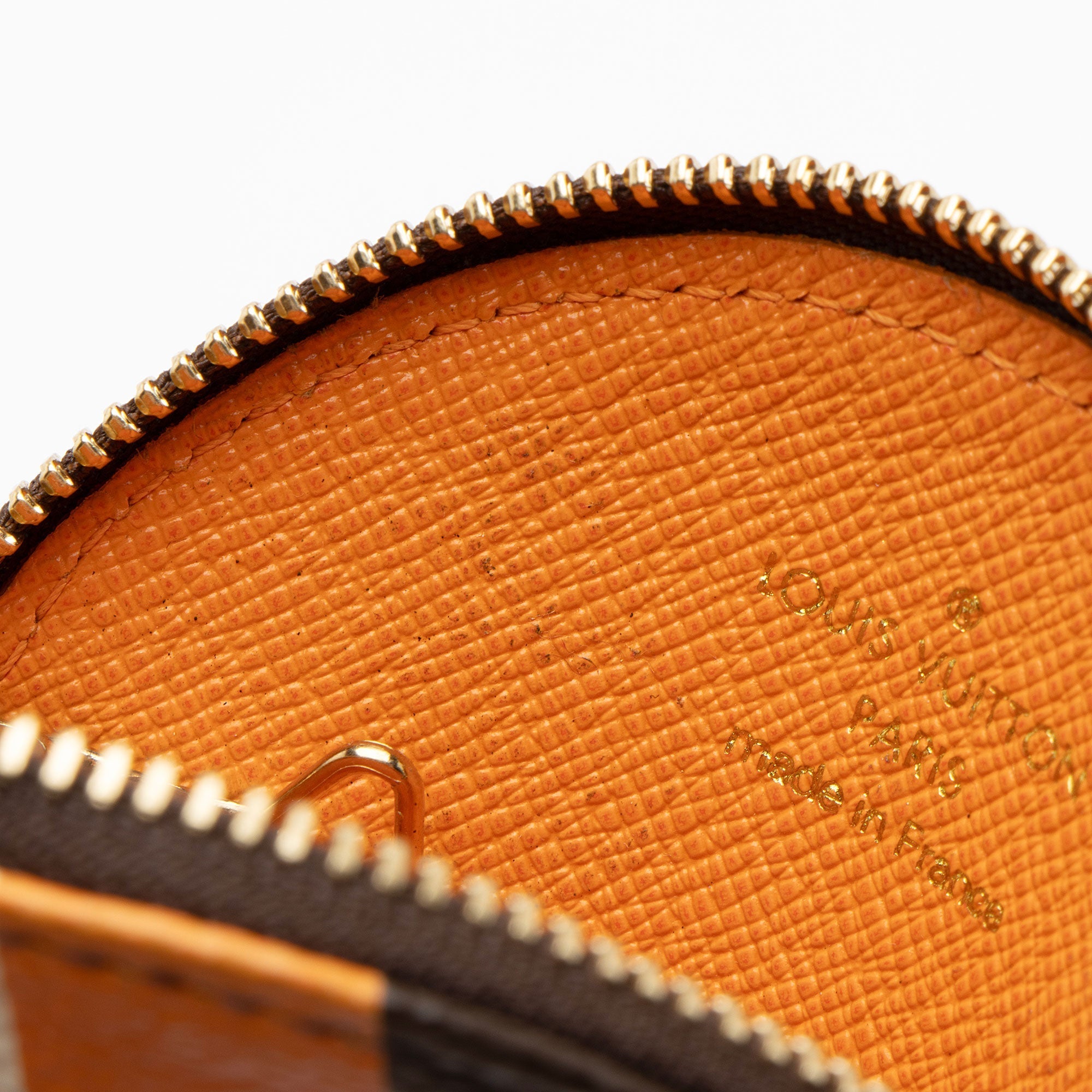 Louis Vuitton Limited Edition Monogram Canvas Groom Round Coin Pouch