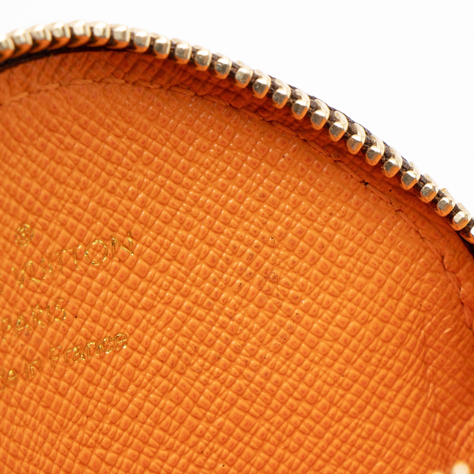 Louis Vuitton Limited Edition Monogram Canvas Groom Round Coin Pouch