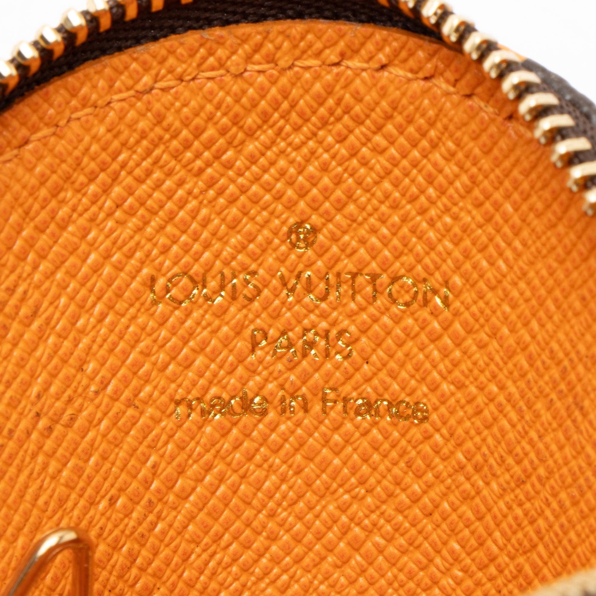 Louis Vuitton Limited Edition Monogram Canvas Groom Round Coin Pouch