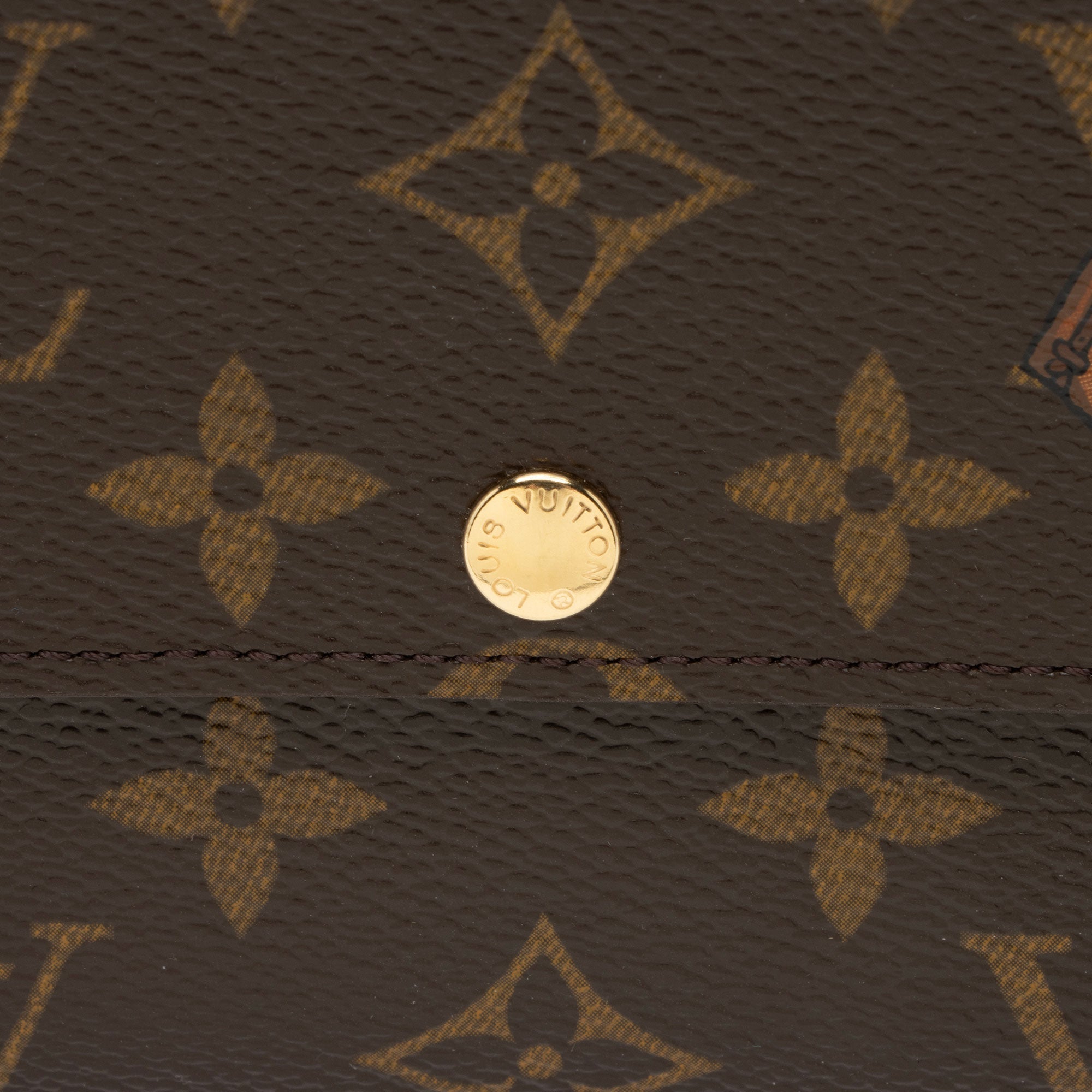 Louis Vuitton Limited Edition Monogram Canvas Groom Sarah Wallet