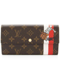 Louis Vuitton Limited Edition Monogram Canvas Groom Sarah Wallet