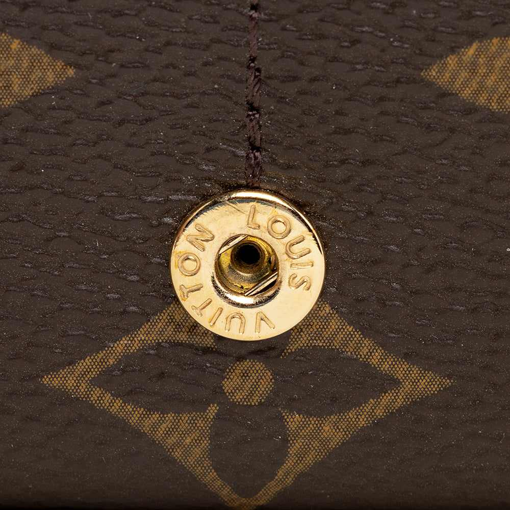 Louis Vuitton Limited Edition Monogram Canvas Illustre Transatlantic Sarah Wallet (SHF-21535)